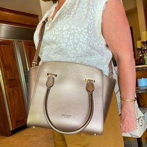 Kate Spade Crossbody Bag in Rose Gold